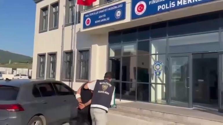 Maltepede 15 yıl hapis cezasıyla aranan cezaevi firarisi saklandığı evde yakalandı