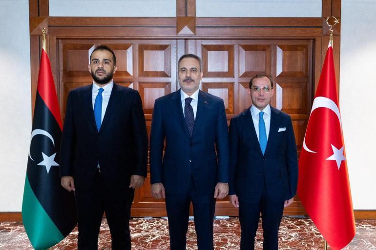 Bakan Fidan, Libya Savunma Bakan Vekili Zubi ile görüştü