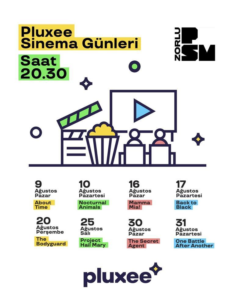 Pluxee Sinema Günlerinin ağustos programı açıklandı