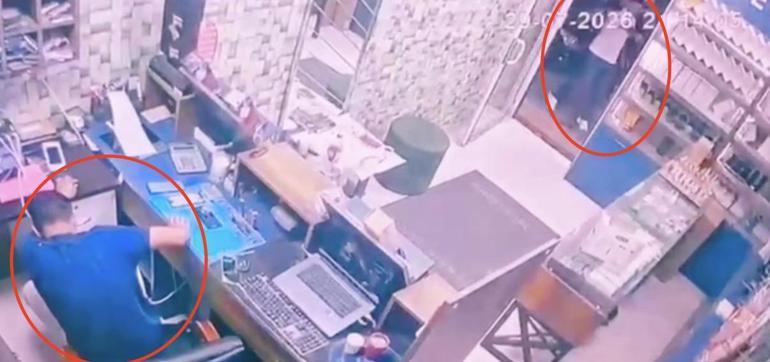 Silahlı saldırı kamerada; yaraladığı kişiye, geri dönüp yine ateş etti