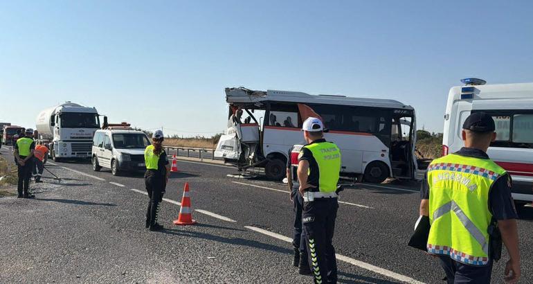 Tekirdağ’da 4 araç zincirleme kazaya karıştı; 29 yaralı