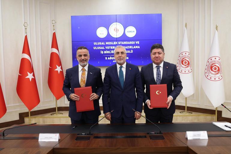 Bakan Işıkhan, iş birliği protokolü imza törenine katıldı