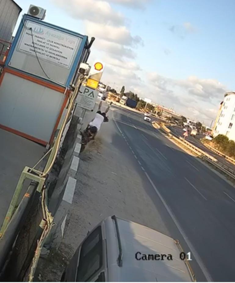 Yeni aldığı motosikletle kaza yapan Utku öldü; o anlar kamerada