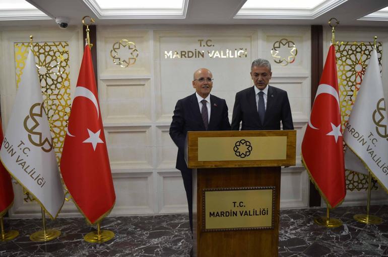 Hazine ve Maliye Bakanı Mehmet Şimşek, Mardin’de