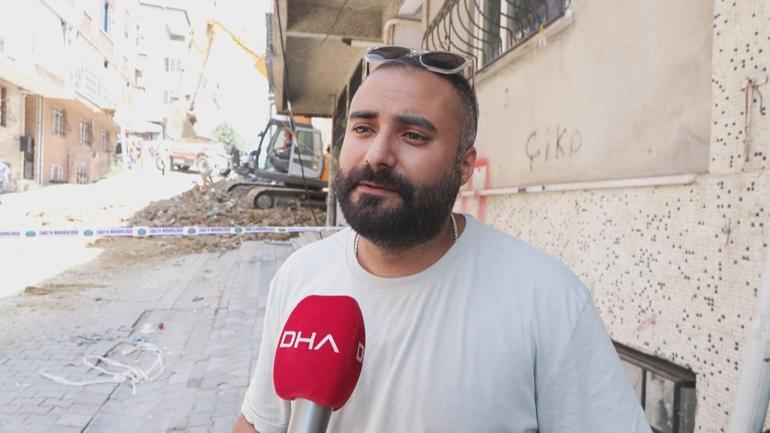 Sultangazi’de temel kazısı sırasında 2 bina tahliye edildi