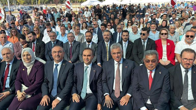 Bakan Memişoğlu ile Bakan Kacır, Tekirdağda hastane açılışına katıldı