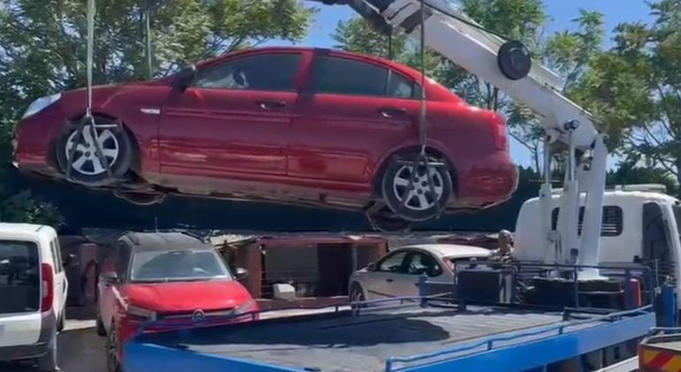 Ankarada trafikte araçlarıyla drift atan 11 şüpheli gözaltına alındı