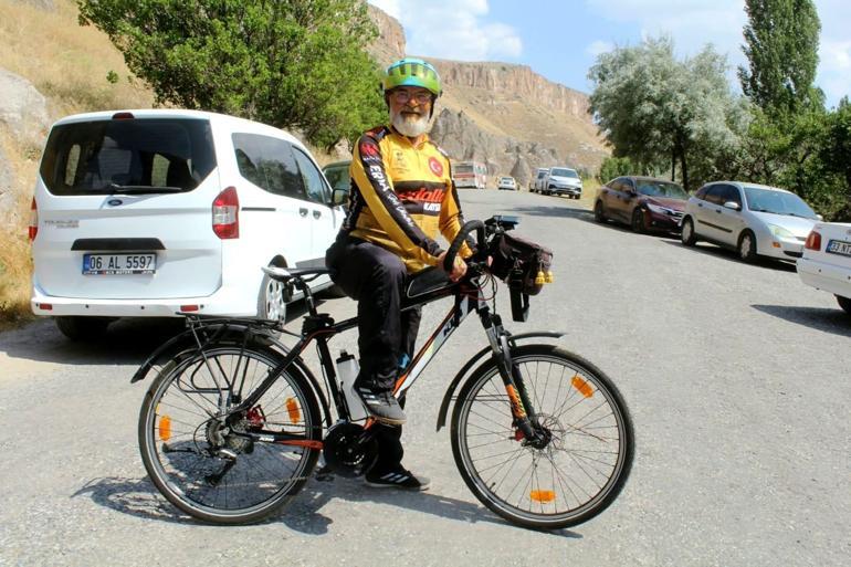 Kapadokya’nın giriş kapısı Soğanlı’da bağımlılıkla mücadele için pedal çevirdiler