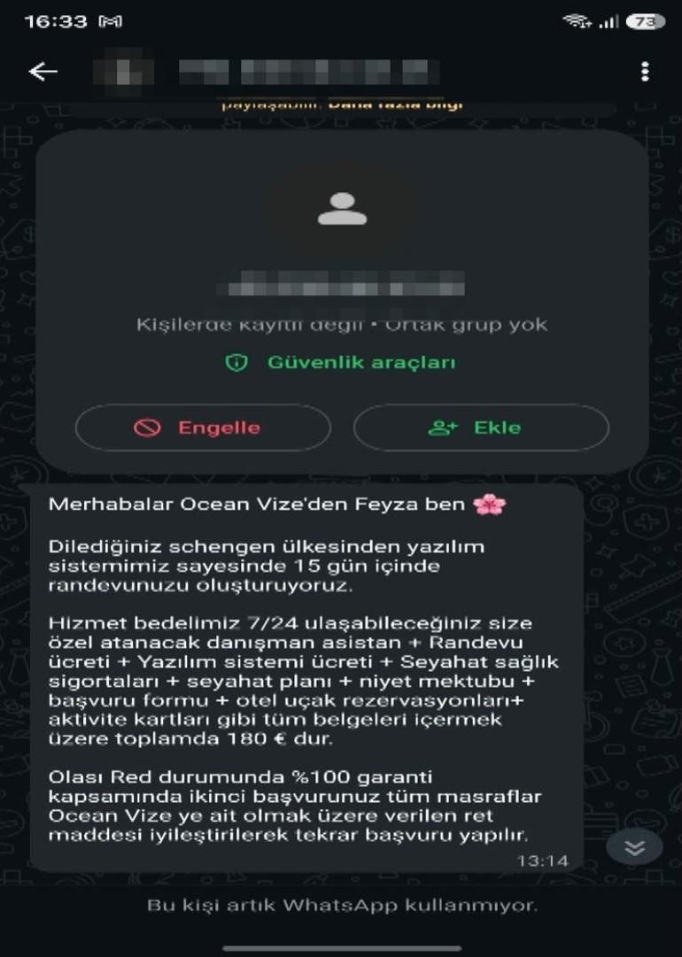 ‘Vize dolandırıcılığı’ soruşturması: 6 ilde 49 şüpheliye operasyon