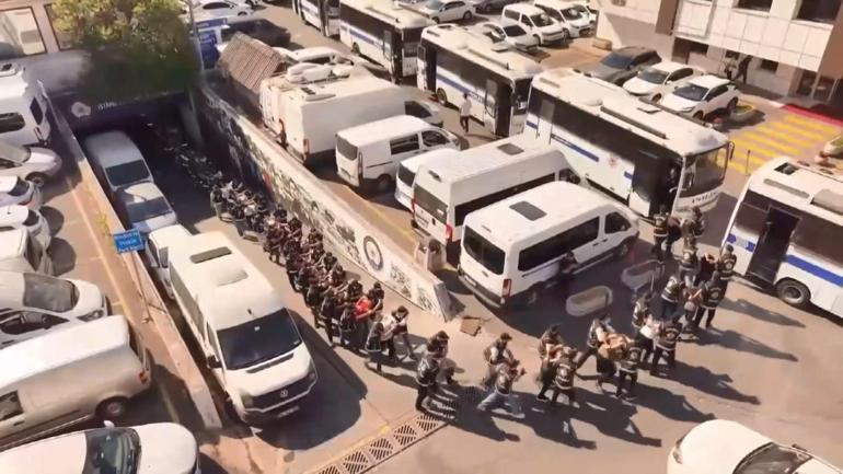 İstanbulda son bir ayda organize suç operasyonlarında 217 şüpheli gözaltına alındı