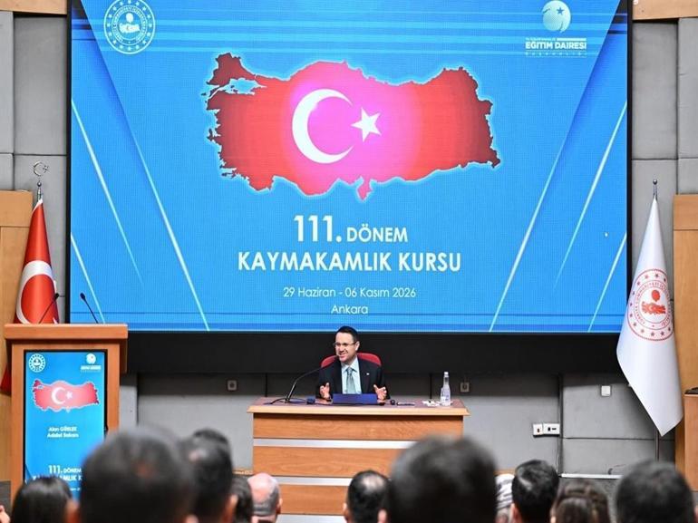 Bakan Gürlek: Adliye ve idare uyum içerisinde olduğunda başarı gelir