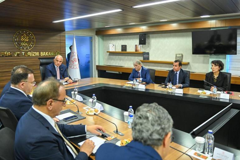 Bakan Ersoy, Hizmet İhracatçıları Birliği yönetimini kabul etti