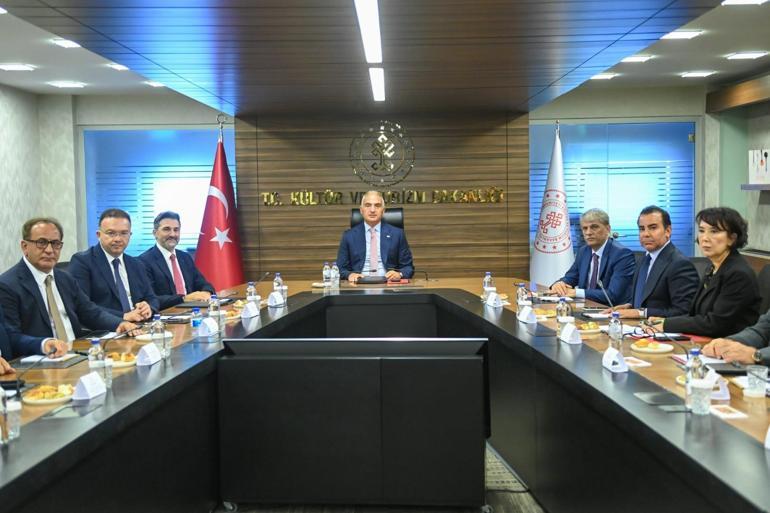 Bakan Ersoy, Hizmet İhracatçıları Birliği yönetimini kabul etti