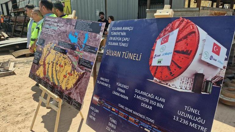 Bakan Yumaklı: Silvan Projesi, ekonomiye yıllık 43 milyar lira katkı sağlayacak