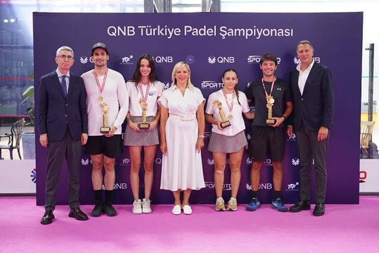 QNB Türkiye Padel Şampiyonası’nda kazananlar belli oldu