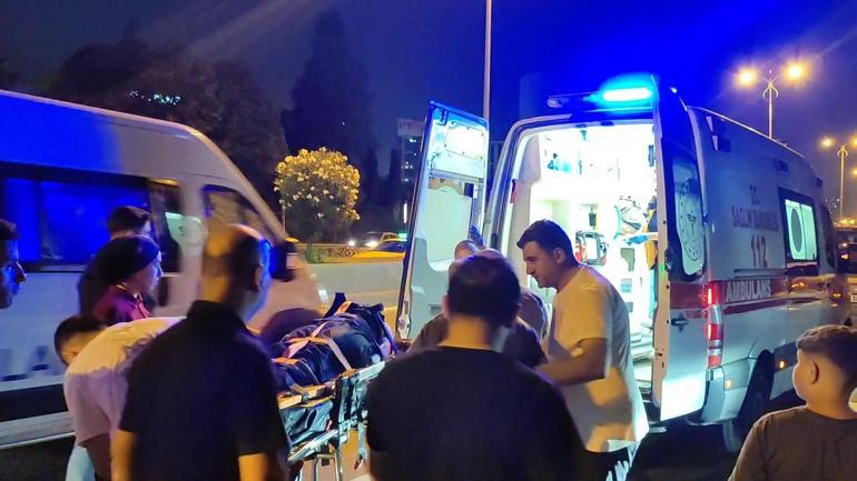Bağcılarda kontrolden çıkan motosiklet devrildi: 2 yaralı