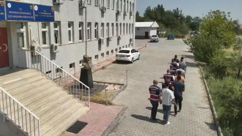 Diyarbakırda 247 bin kök kenevir ele geçirildi; 17 gözaltı