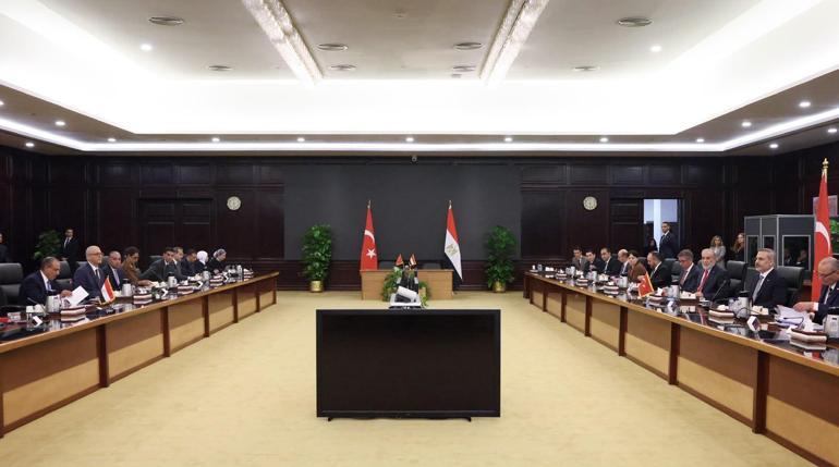 Bakan Fidan, Mısırlı mevkidaşı Abdülati ile bir araya geldi