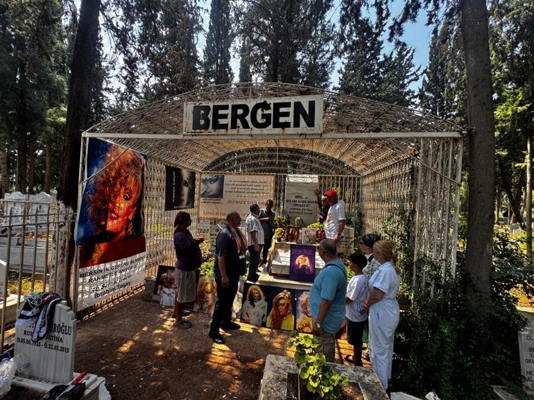 Bergen, ölümünün 37nci yıl dönümünde Mersin’de mezarı başında anıldı