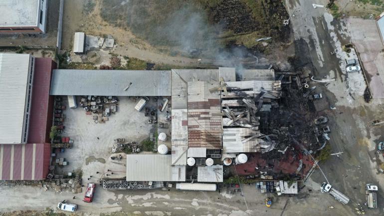 Dolum tesisinde patlama sonrası yangın: 2 ölü, 2 yaralı