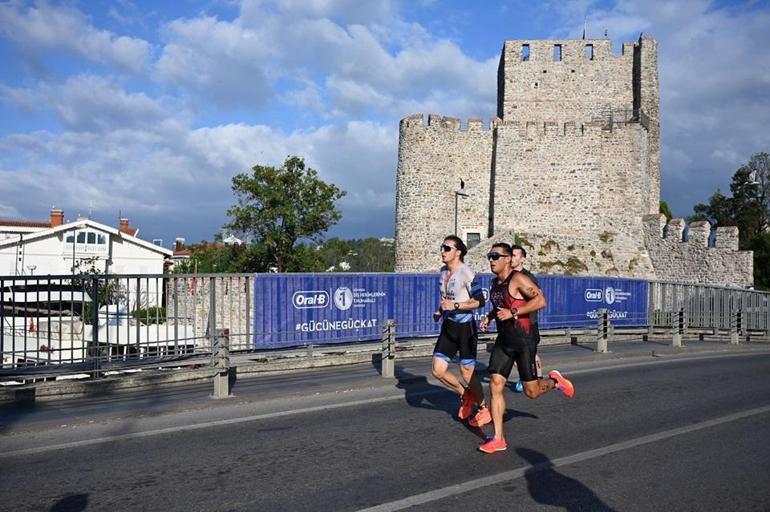 Kıtalararası triatlon yarışı Beykoz’da yapıldı
