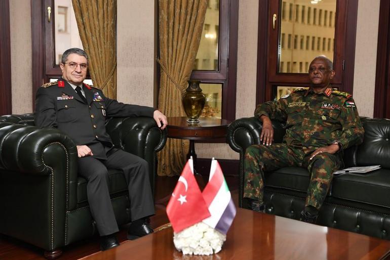 Bakan Güler, Sudan Genelkurmay Başkanı Elatta’yı kabul etti