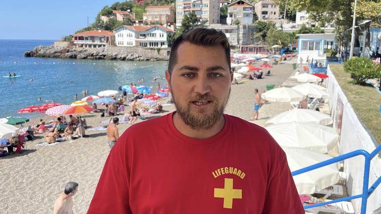 Zonguldak’ta 4 günlük denize girme yasağı sona erdi, plaj doldu