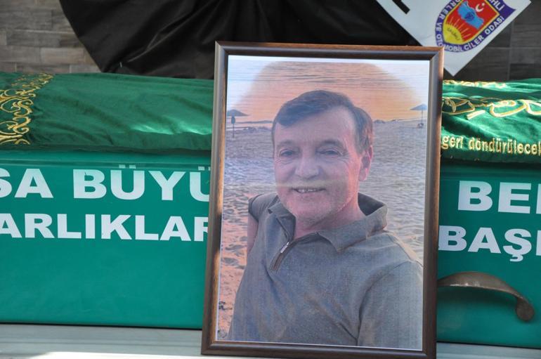 Patlamada hayatını kaybeden iş insanı toprağa verildi