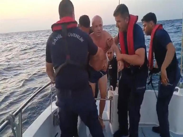Denizde can pazarı; SUP board tahtası ile açığa sürüklenen baba ile kızı 5 saat sonra kurtarıldı