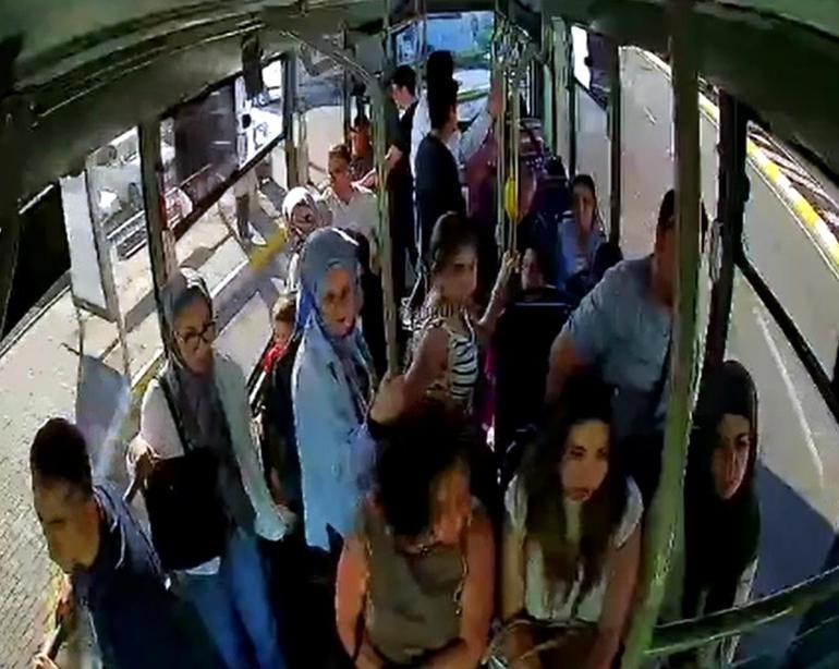 Midibüsünde fenalaşan yolcuyu hastaneye yetiştirdi