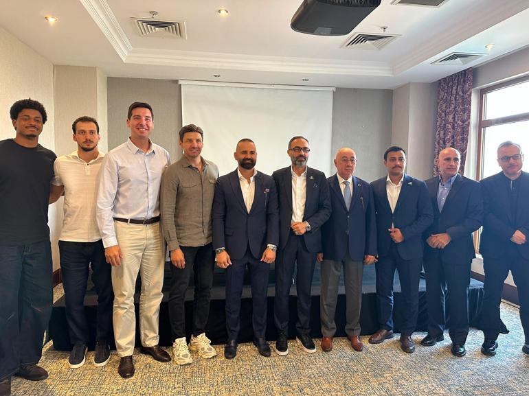 Basketbol Süper Ligi’nin yeni ekibi Körfez Basketin tanıtım toplantısı yapıldı