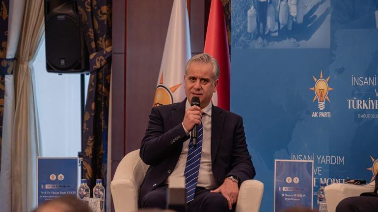 AK Partide İnsani Yardım ve Türkiye Modeli programı