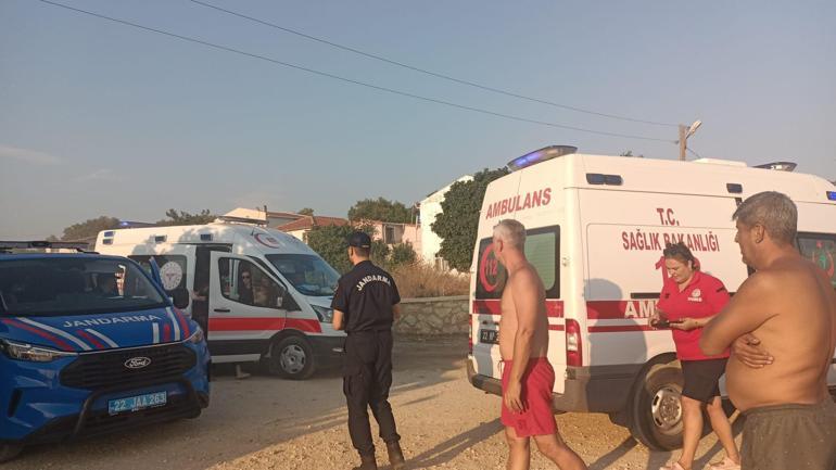 Boğulma tehlikesi geçiren 2 kız kardeşe ilk müdahaleyi sahildeki doktor ve emekli hemşire yaptı