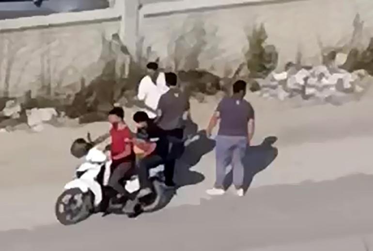 Apartman bahçesinde tartıştığı kadını dövdü
