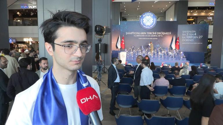 İstanbul Medipol Üniversitesini tercih eden YKS şampiyonları konuştu