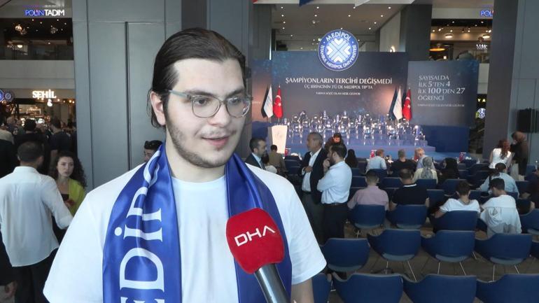 İstanbul Medipol Üniversitesini tercih eden YKS şampiyonları konuştu