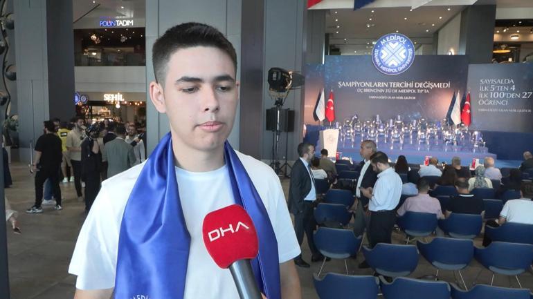 İstanbul Medipol Üniversitesini tercih eden YKS şampiyonları konuştu