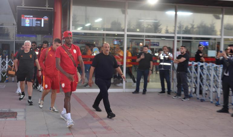 Galatasaray kafilesi Erzurumda