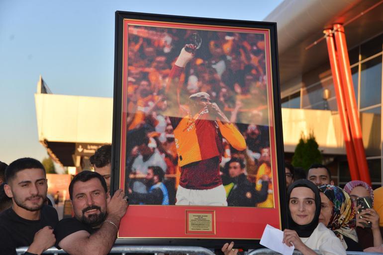 Galatasaray kafilesi Erzurumda