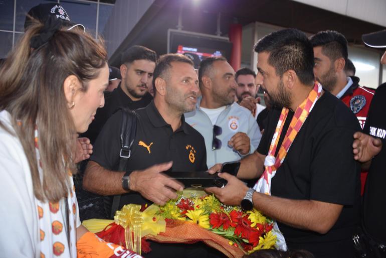 Galatasaray kafilesi Erzurumda