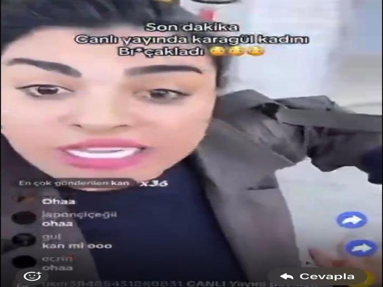 Canlı yayın yaparken tartıştığı kadını bıçaklayan hamile kadın tahliye oldu