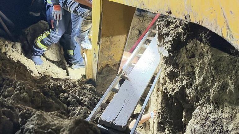 Su kuyusuna hortum bağlarken baba- oğul toprak altında kaldı