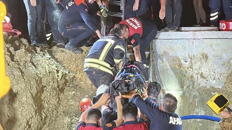 Su kuyusuna hortum bağlarken baba- oğul toprak altında kaldı