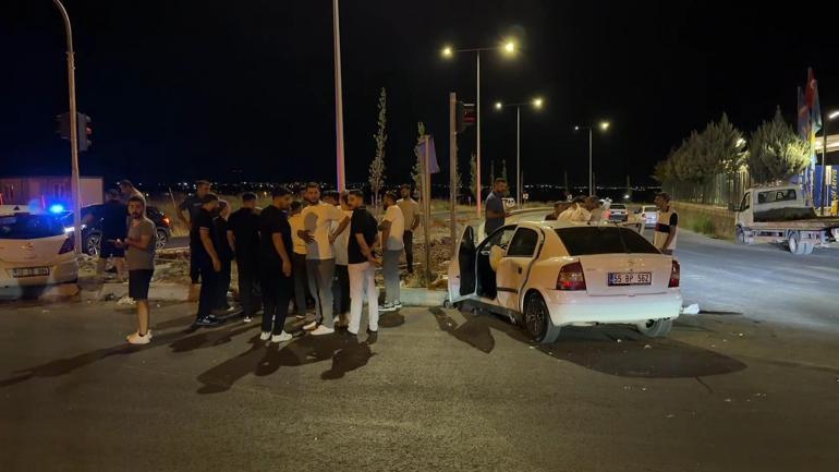 Diyarbakırda otomobiller çarpıştı: 7 yaralı