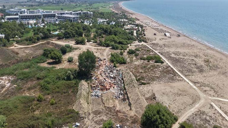 5 yıldızlı otel sahili kazıp çöplük yaptı, kaplumbağa dostu sertifikası iptal edildi