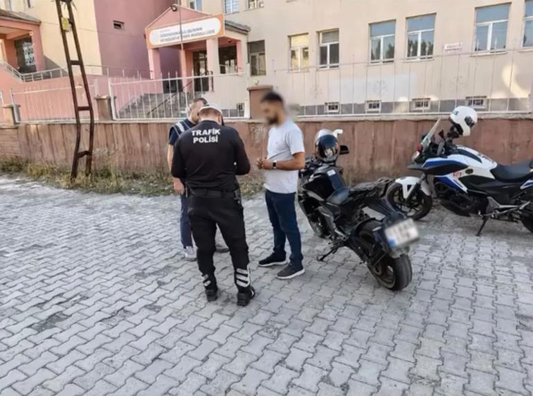 Ağrı’da çevreye rahatsızlık veren motosiklet sürücüsüne 17 bin 719 TL ceza