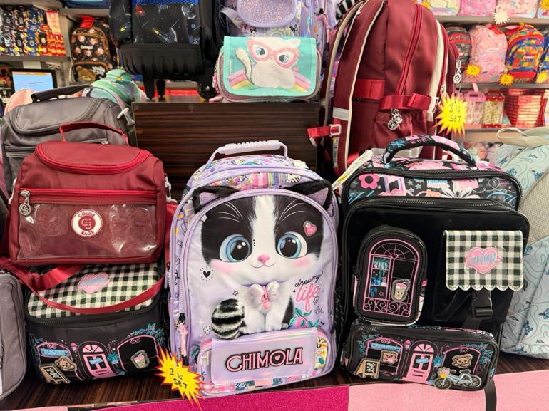 Kırtasiyelerde okula dönüş hareketliliği; çanta en az 2 bin 500 TL’ye dolacak