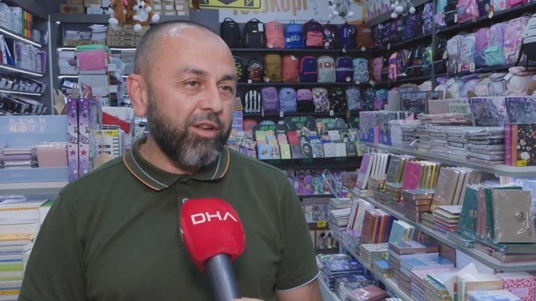 Kırtasiyelerde okula dönüş hareketliliği; çanta en az 2 bin 500 TL’ye dolacak