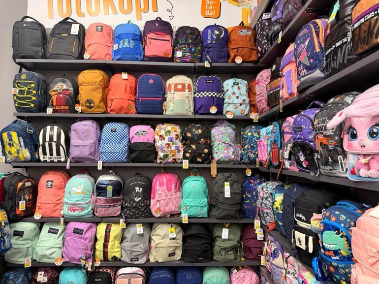 Kırtasiyelerde okula dönüş hareketliliği; çanta en az 2 bin 500 TL’ye dolacak