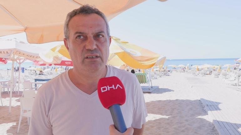 Şilede plajlardaki yoğunluk havadan görüntülendi
